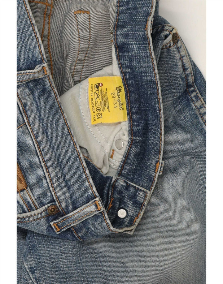 Blugi pentru bărbați Kate Bootcut Wrangler W29 L29 Bumbac albastru