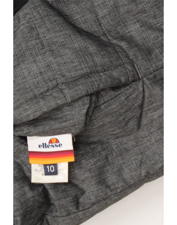 Jachetă căptușită reversibilă cu glugă supradimensionată pentru femei Ellesse UK 10, gri mic