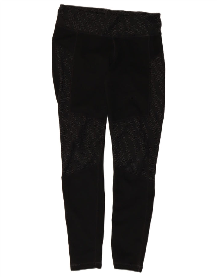 Leggings Climalite Adidas pentru femei Marea Britanie 8/10 Poliester cu pete negre mici