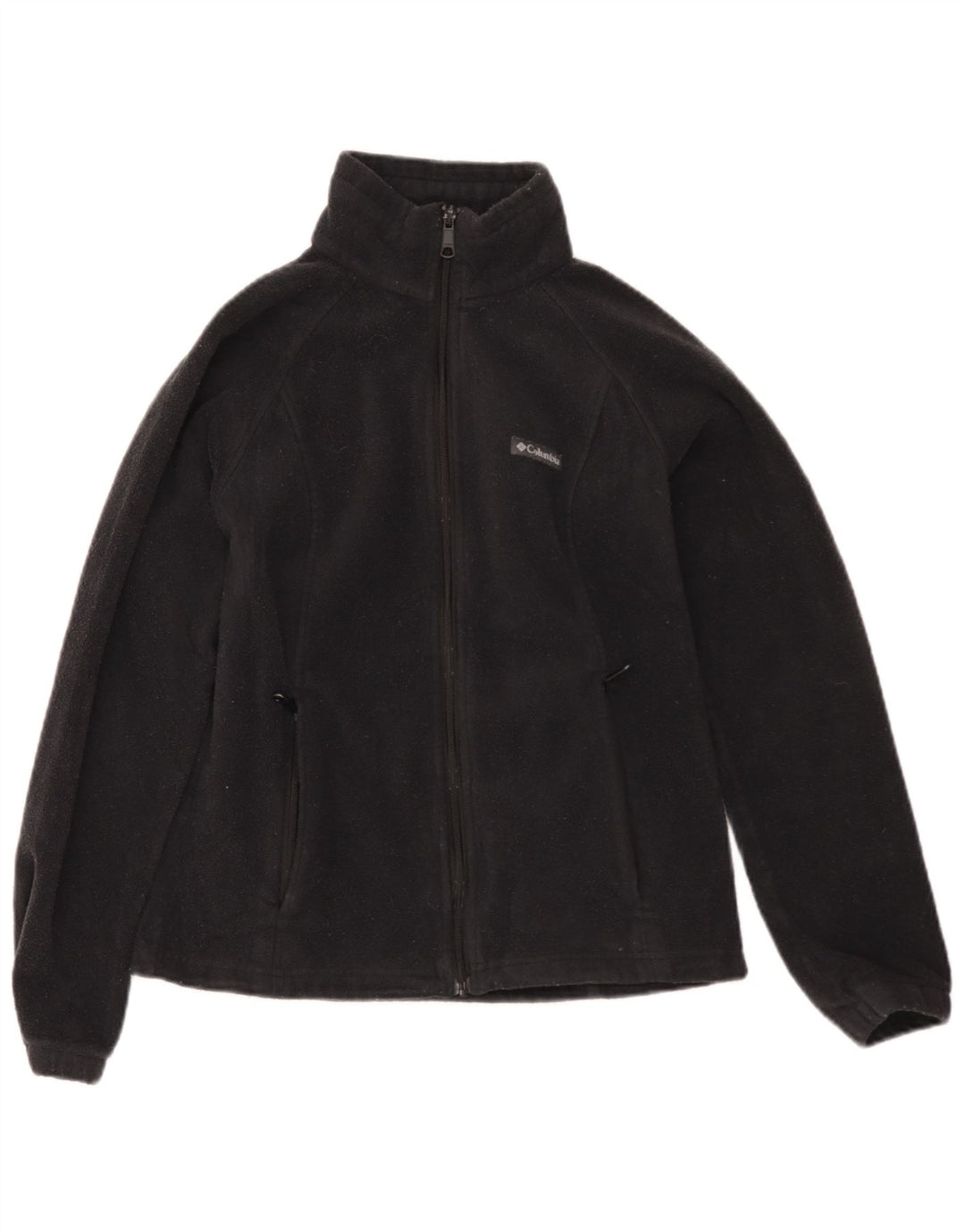 Jachetă fleece Columbia pentru femei UK 12 Poliester mediu negru