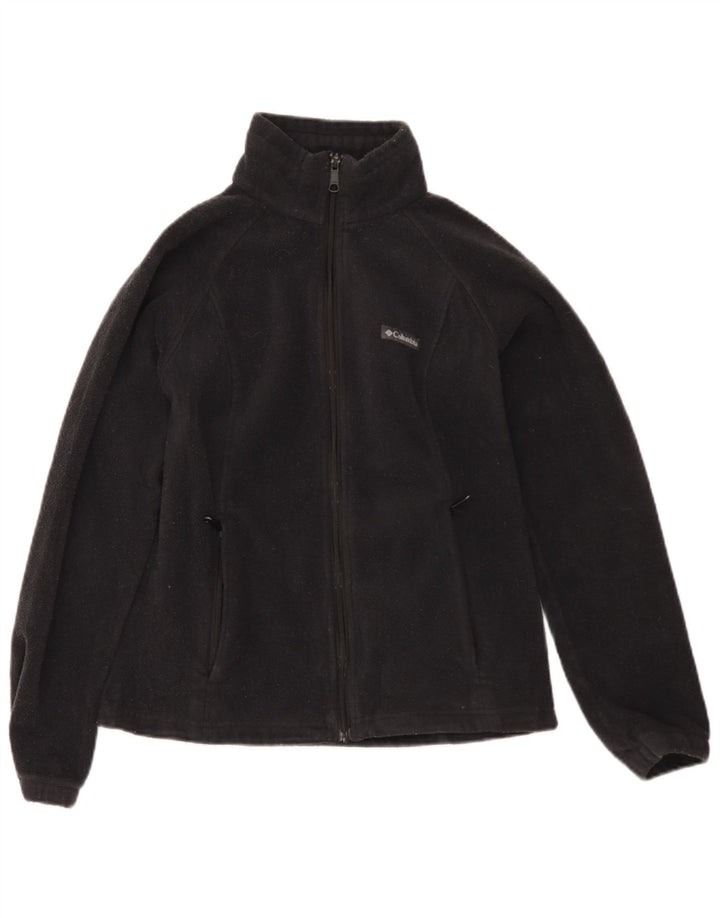 Jachetă fleece Columbia pentru femei UK 12 Poliester mediu negru