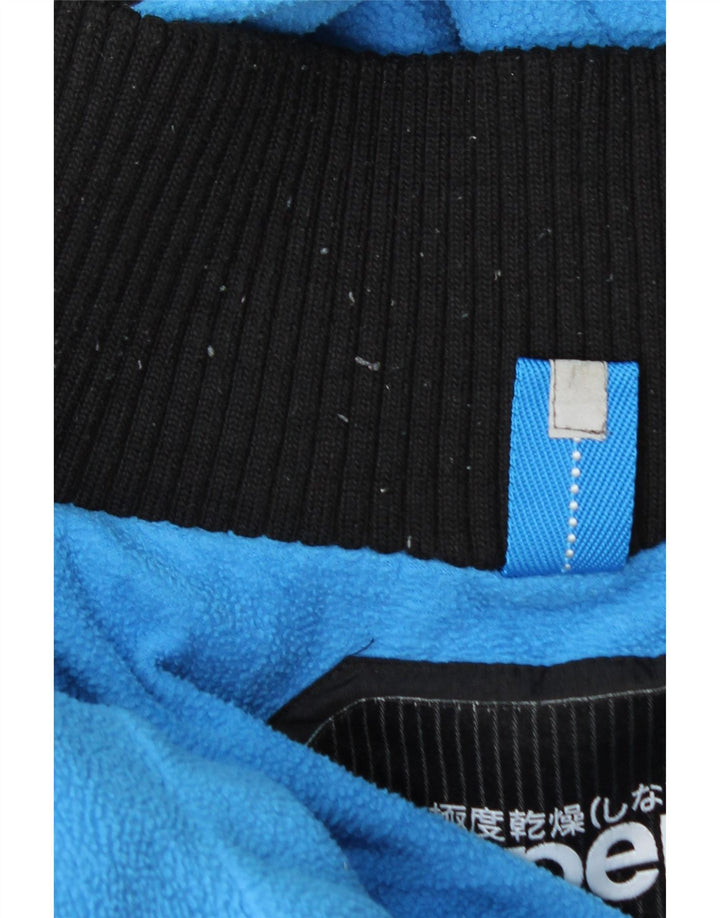 Jachetă Windbreaker cu grafică Superdry pentru femei UK 16 Large Black