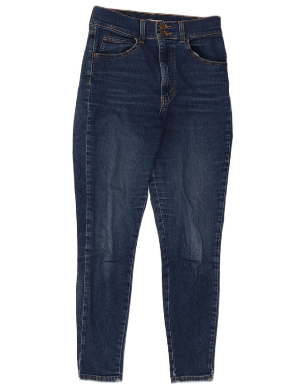 Blugi skinny retro cu talie înaltă pentru femei Levi's L27 L28 Bumbac albastru