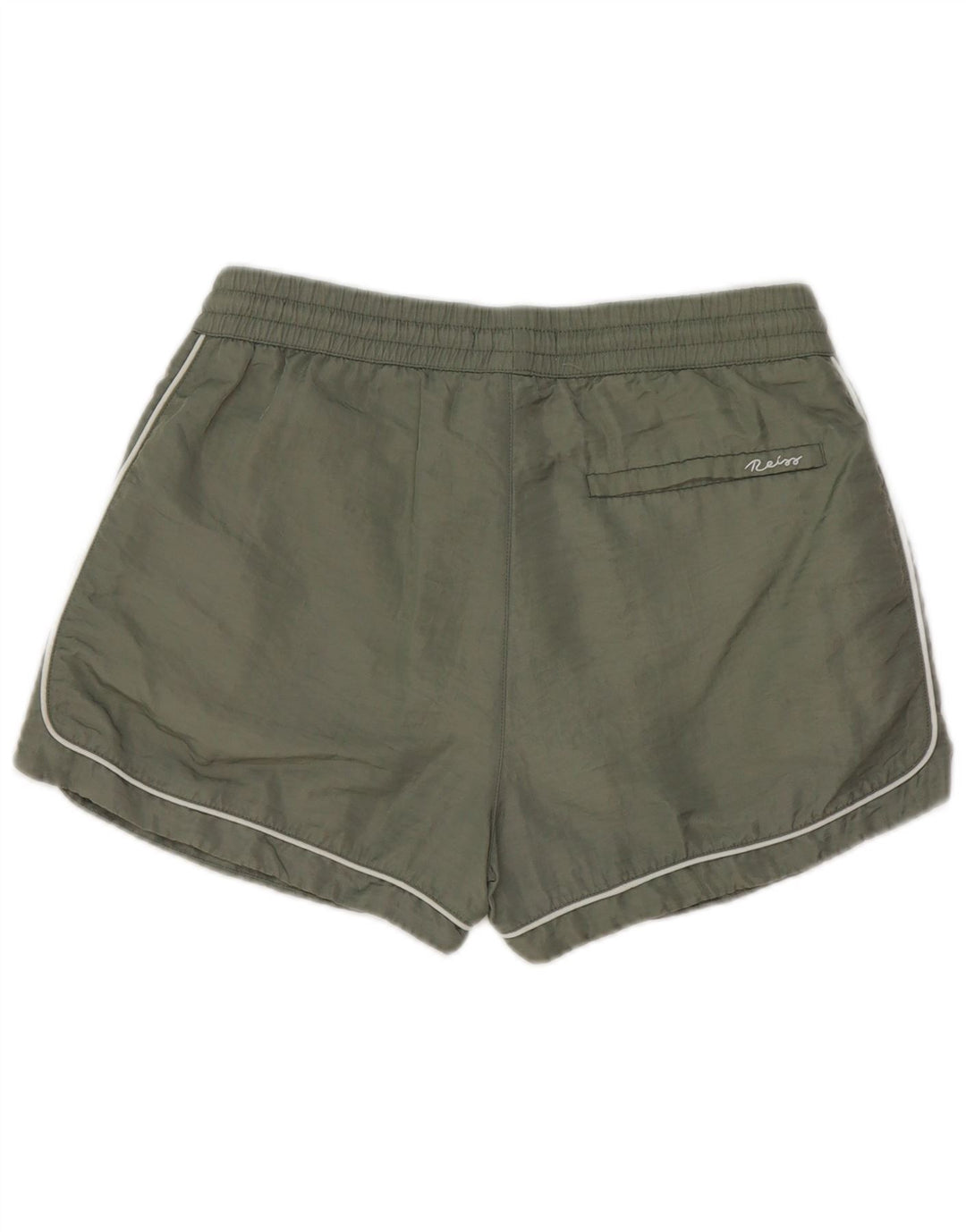 Pantaloni scurți de înot Reiss pentru bărbați, poliester verde mic