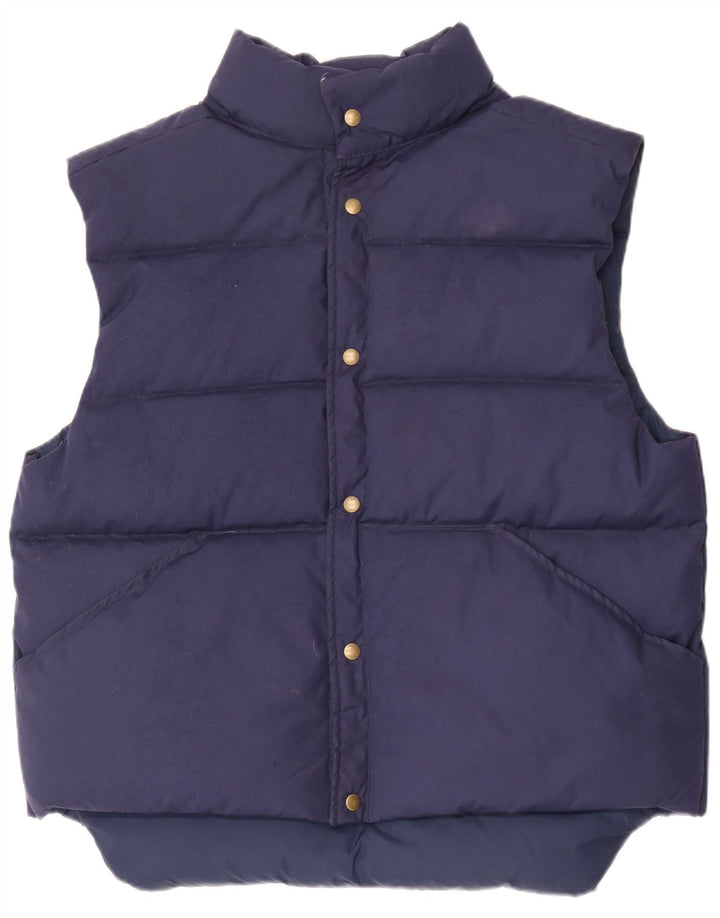 Gilet căptușit pentru bărbați Tempco UK 42 XL bleumarin poliester