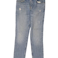 Reiss Blugi pentru bărbați slim, învechiți, W32 L30, bumbac albastru
