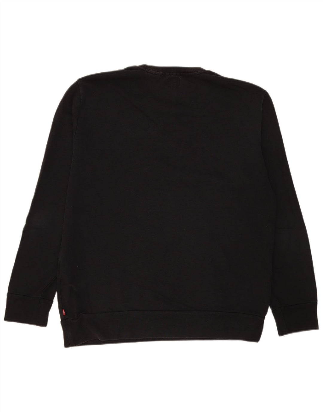 Levi's Pulover grafic pentru bărbați, bumbac mare, negru
