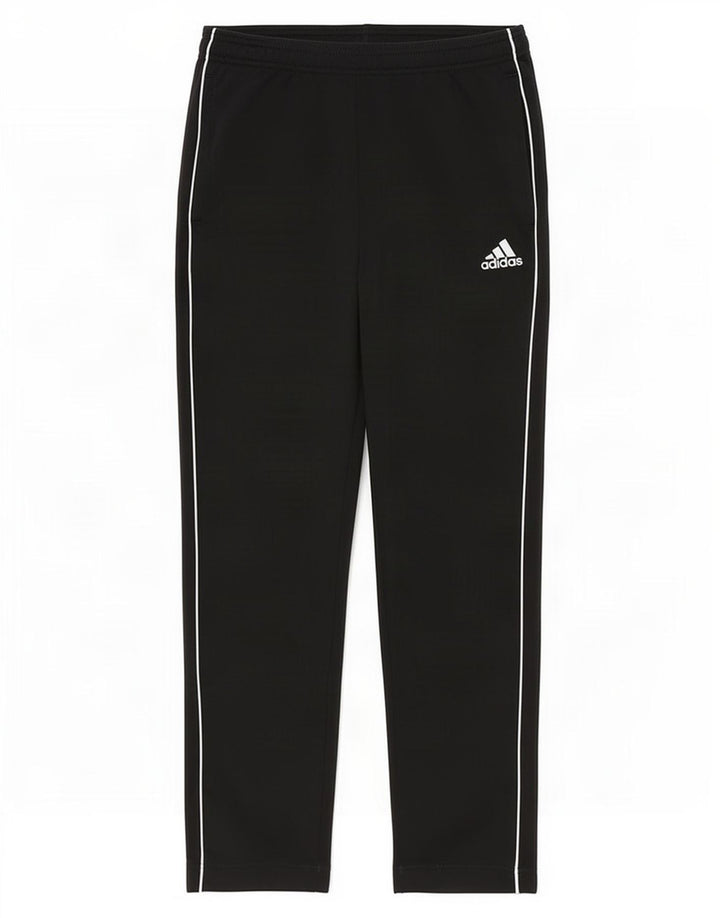 Pantaloni de trening Adidas pentru femei UK 14 Poliester negru mare