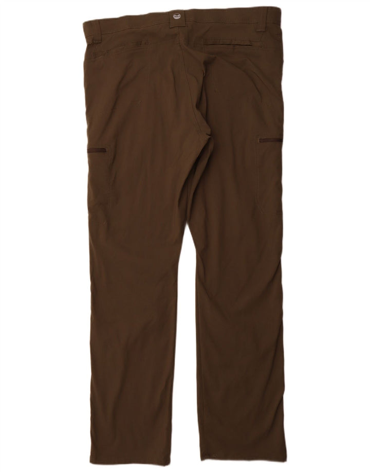 Pantaloni cargo pentru drumeții WRANGLER pentru bărbați, W40 L32, nailon kaki