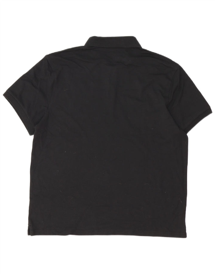 Cămașă polo pentru bărbați J. CREW XL bumbac negru
