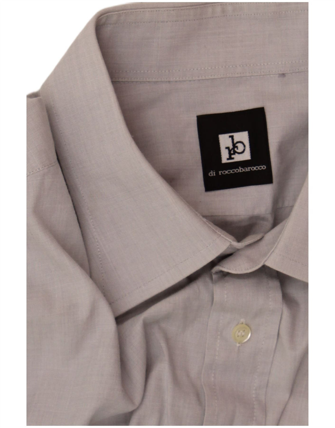 ROCCOBAROCCO Mens Shirt Medium Grey