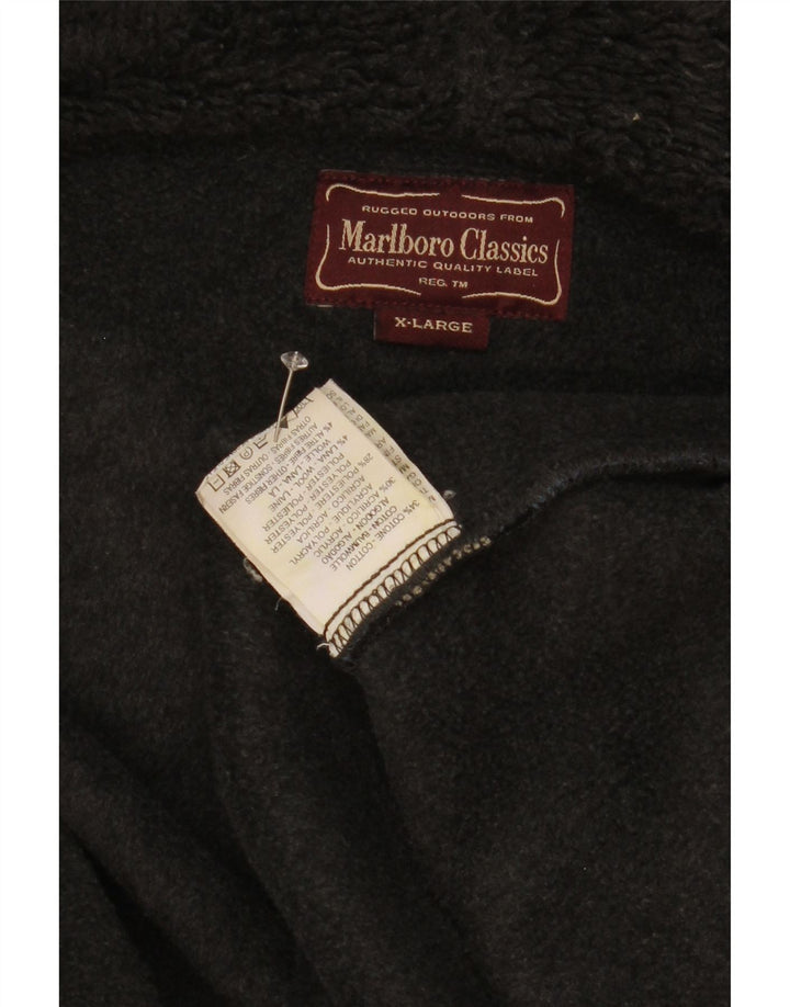 Jachetă bomber cu glugă pentru bărbați Marlboro Classics UK 42 XL, multicoloră