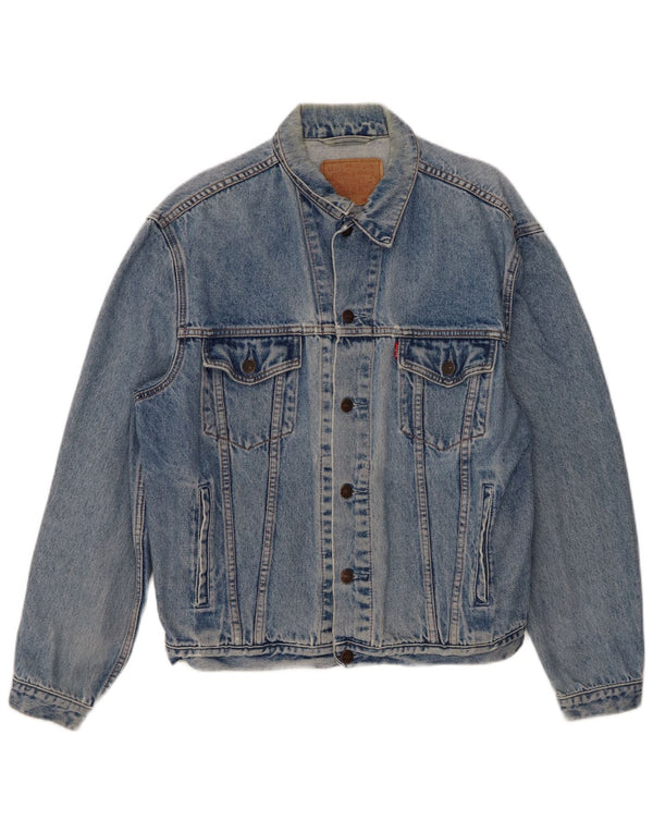 Jachetă de blugi pentru bărbați Levi's UK 40, mare, albastru, bumbac
