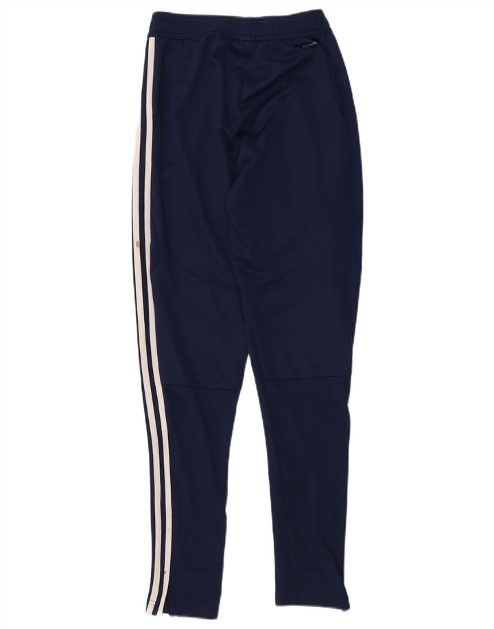 ADIDAS Mens Climacool Tracksuit Trousers XS  Navy Blue Polyester