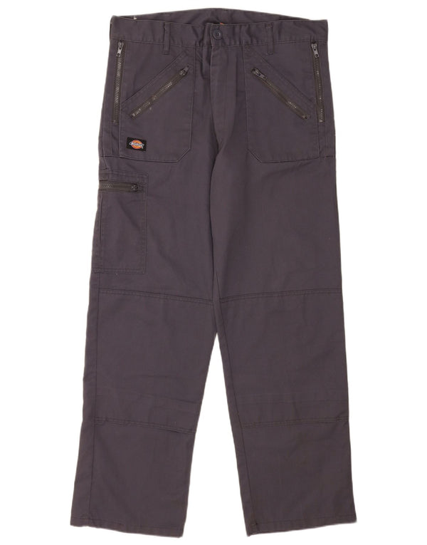Pantaloni cargo drepti pentru bărbați Dickies W34 L29 poliester bleumarin