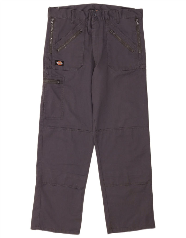 Pantaloni cargo drepti pentru bărbați Dickies W34 L29 poliester bleumarin