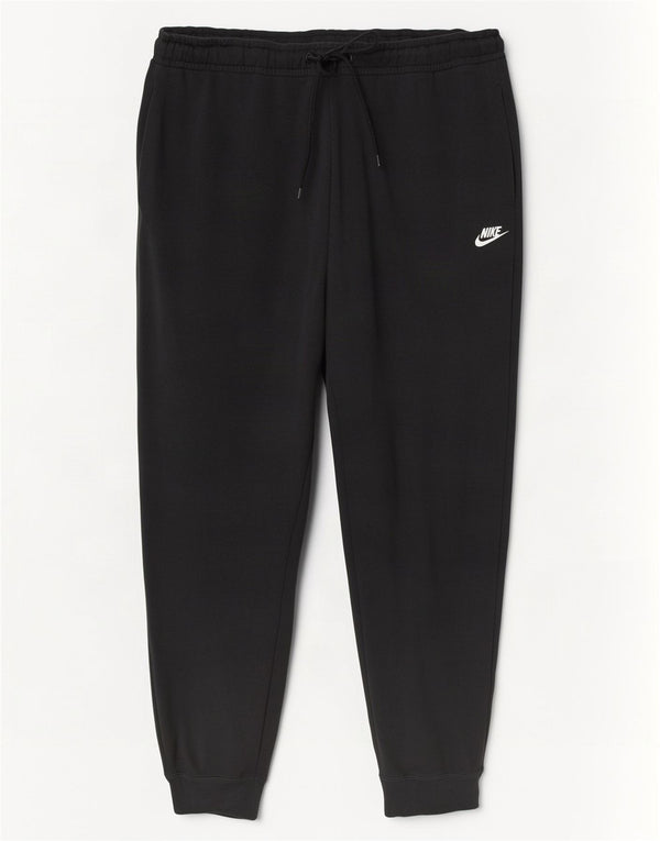 Pantaloni de trening Nike pentru femei Crop Pantaloni de jogging UK 22 3XL Bumbac negru