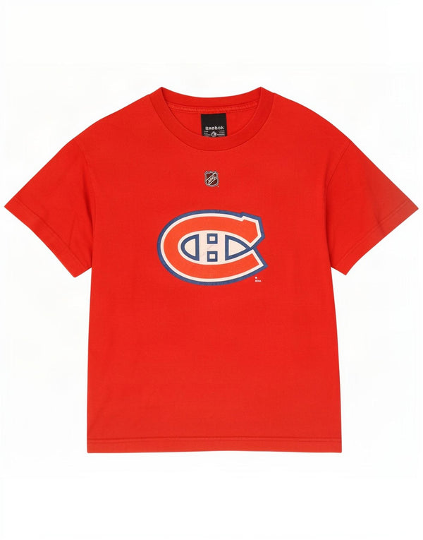 Reebok Mens Montreal Canadiens Graphic T-Shirt Top XS Red