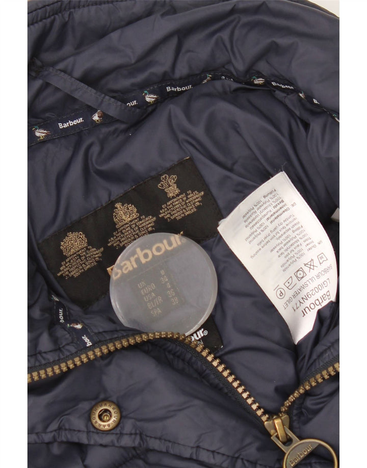 Gilet căptușit pentru femei Barbour UK 8, mic, albastru, poliamidă