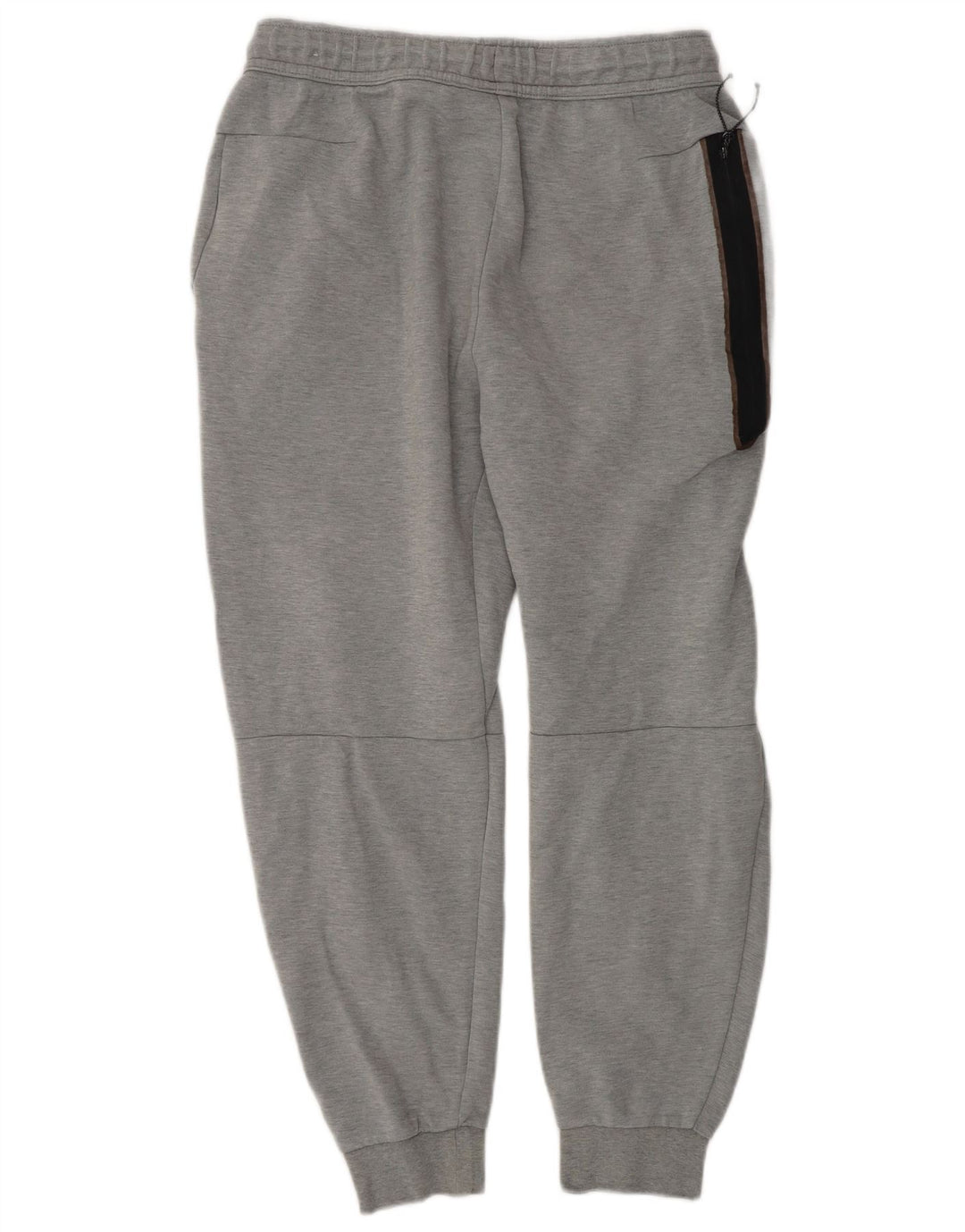 Pantaloni de trening pentru bărbați Nike Pantaloni de jogging, gri mediu, bumbac color bloc