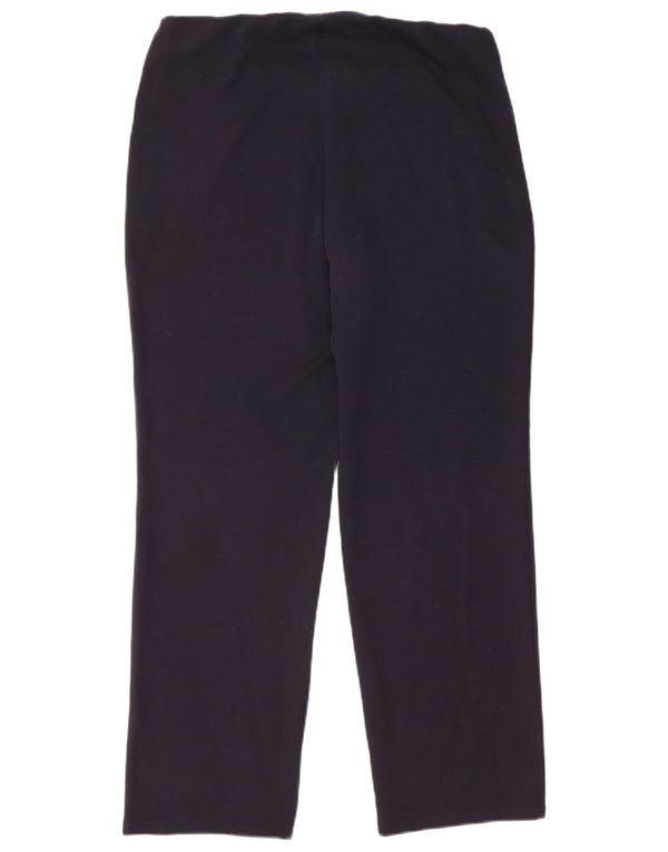 Pantaloni casual pentru femei Marks & Spencer UK 12 Medium W30 L28 Bleumarin