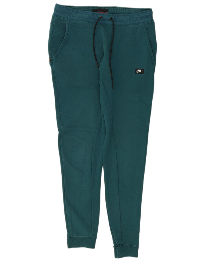 Pantaloni de trening pentru bărbați Nike Pantaloni de jogging, bumbac verde mediu