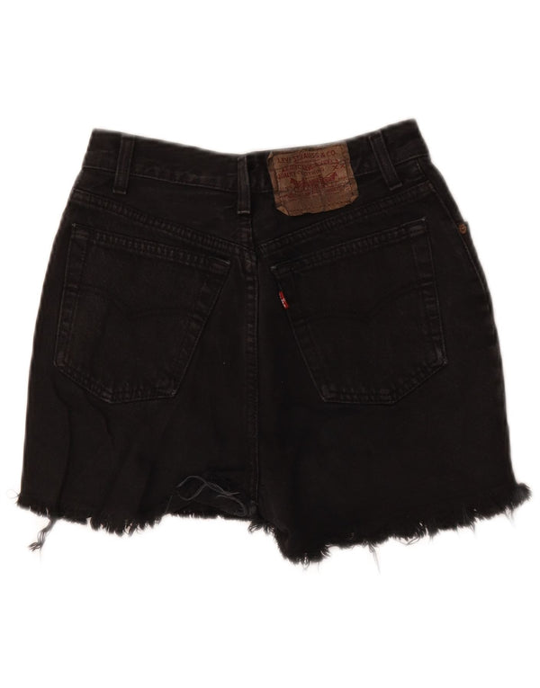Pantaloni scurți din denim Levi's W24 XS negru