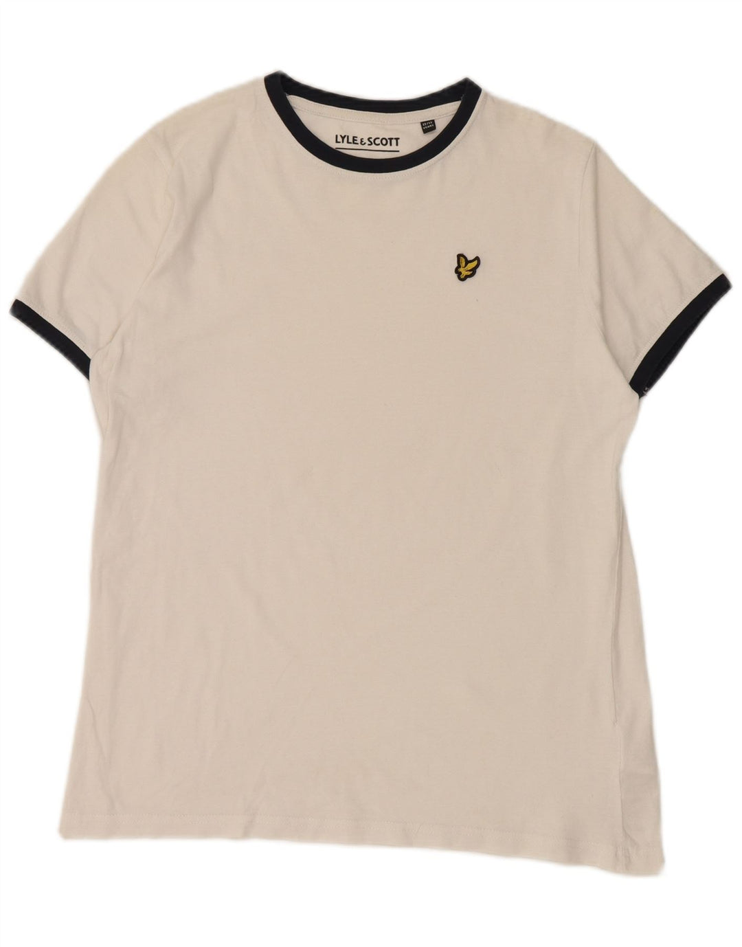 LYLE & SCOTT Tricou Băieți Top 12-13 Ani Bumbac Alb