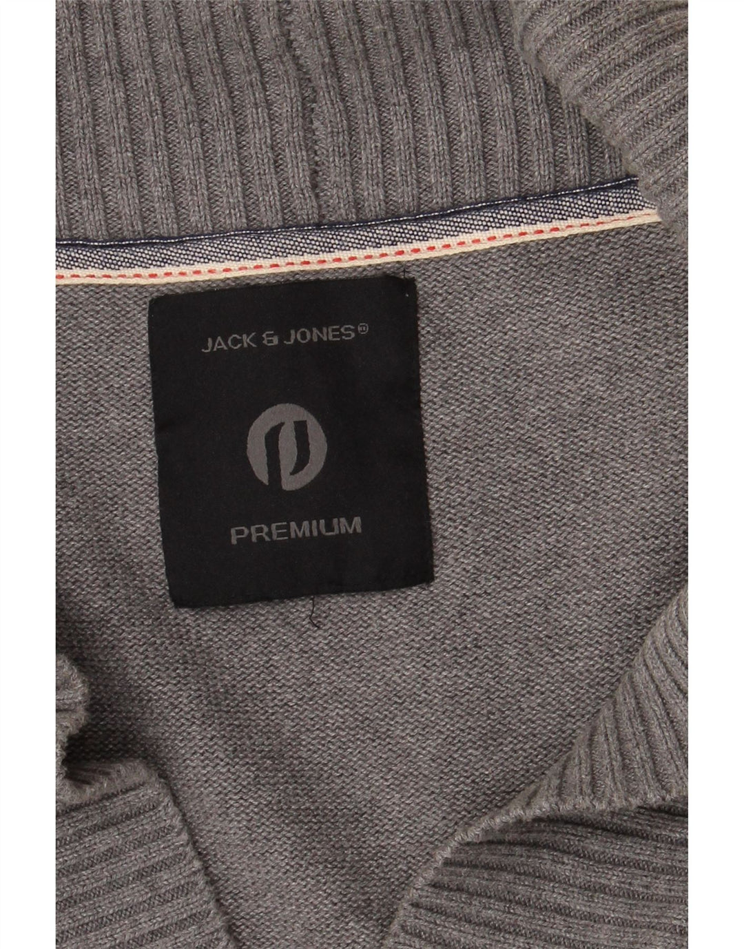 Pulover cardigan pentru bărbați JACK & JONES, gri mic