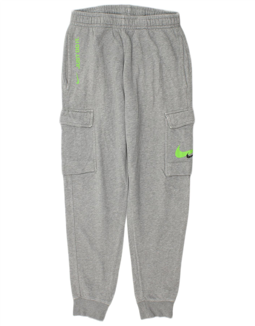 Pantaloni de trening Nike Graphic Cargo pentru bărbați Pantaloni de jogging, gri mici, pete