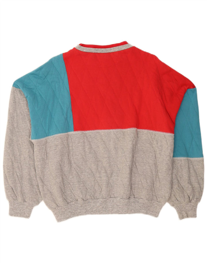 Pulover VINTAGE pentru femei Phoenix Graphic Pulover UK 16 Large Gri