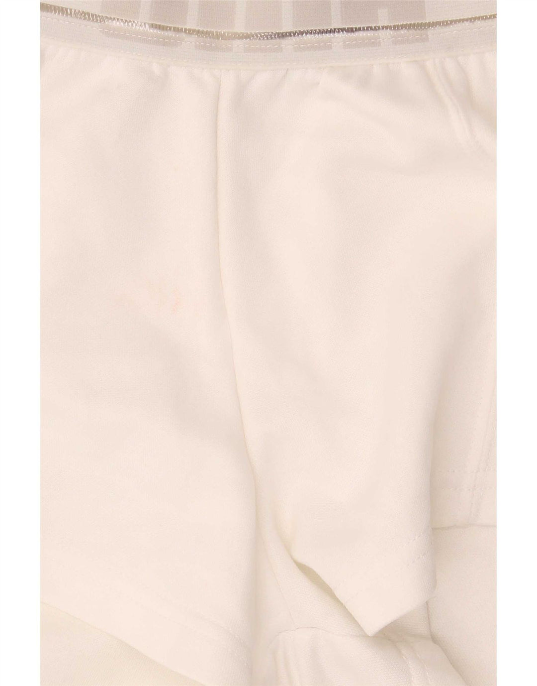 Pantaloni scurti sport grafic Puma pentru femei UK 8 Small White Poliester