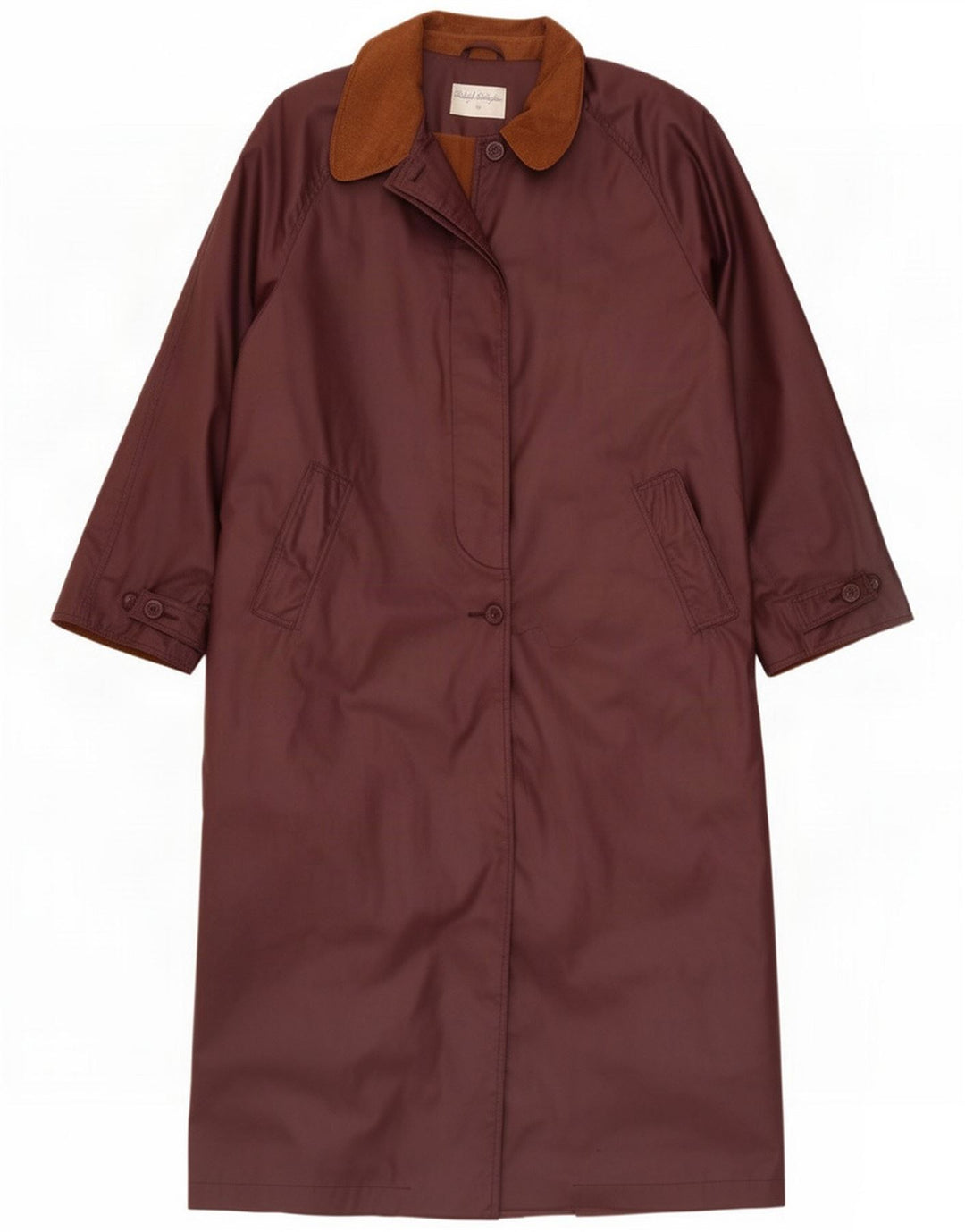 Clodagh Callaghan Trench pentru femei UK 16 Large Brown Poliester