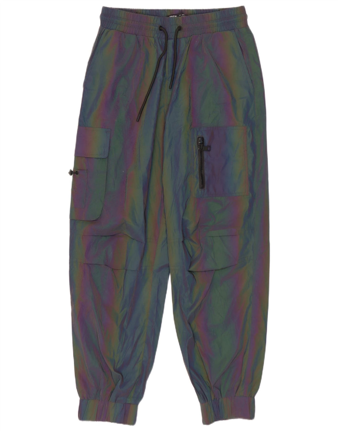 Pantaloni de trening cargo pentru bărbați Zara Joggeri mici, multicolori
