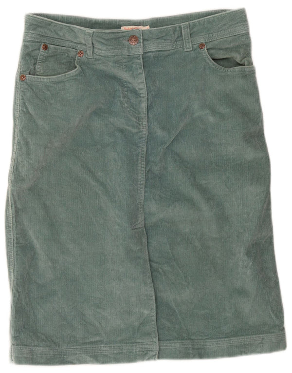 Fusta pentru femei Timberland din velur IT 46 Large W34 Bumbac verde