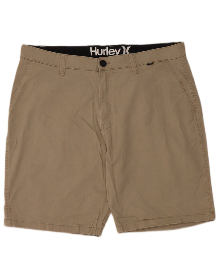 Pantaloni scurti chino pentru bărbați Harley W36, bumbac, bej, mari