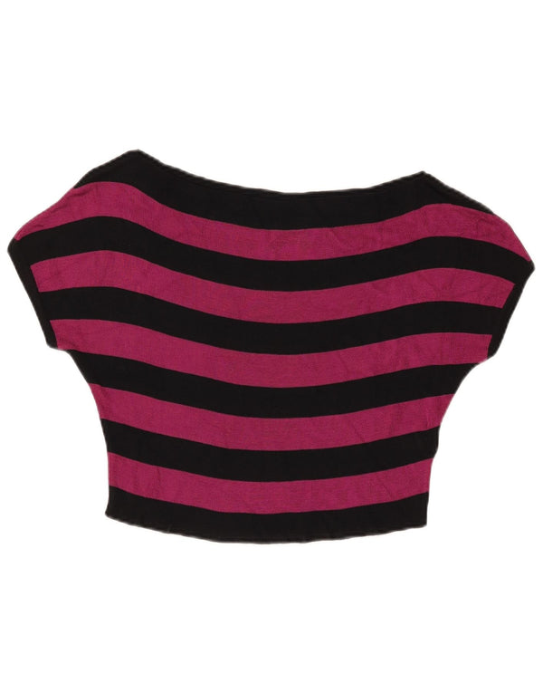 Pulover pentru femei Penny Black Crop Boat Gate UK 12 Medium Black Dunge