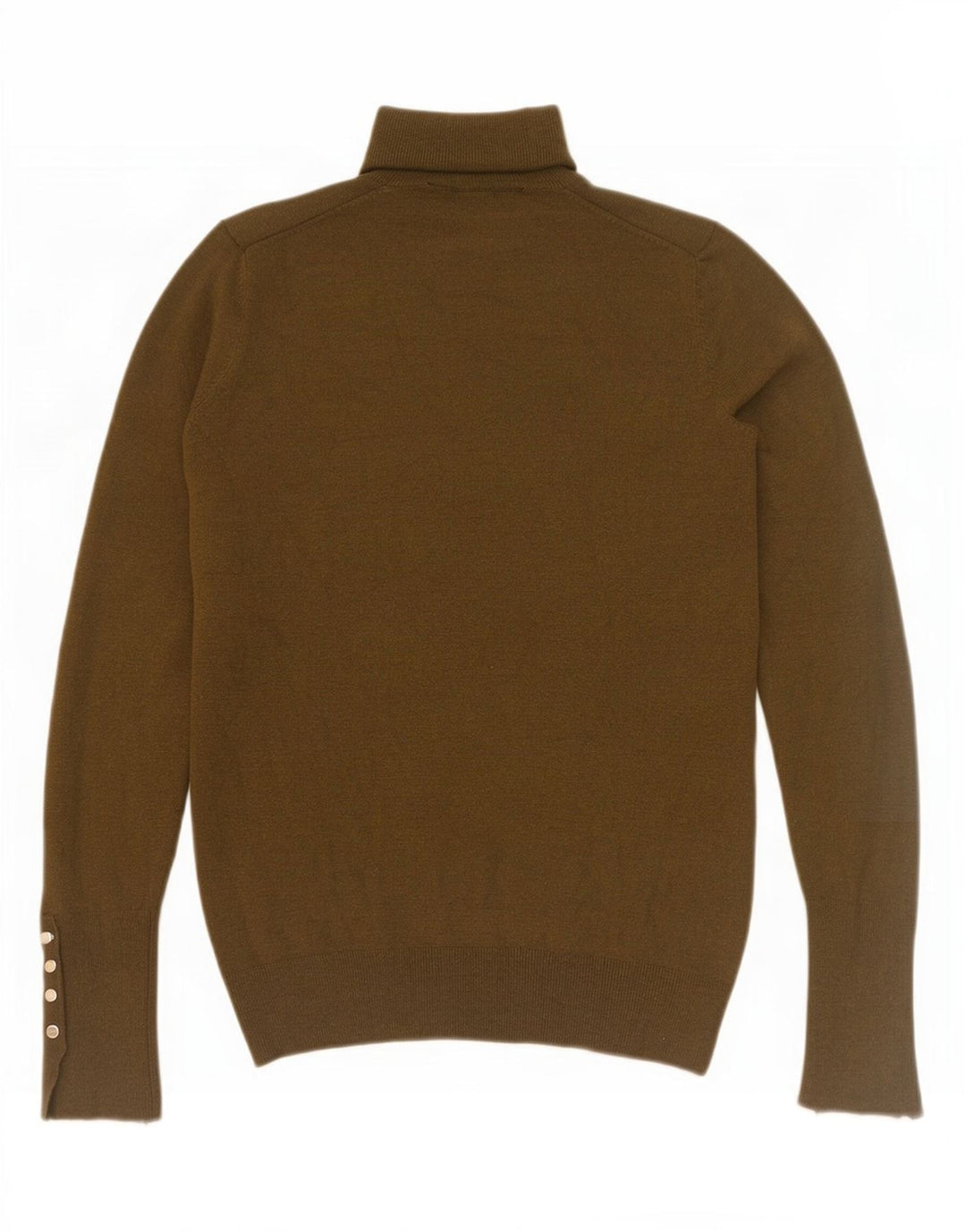 Pulover pentru femei cu gât rulat Zara UK 10 Mic Kaki