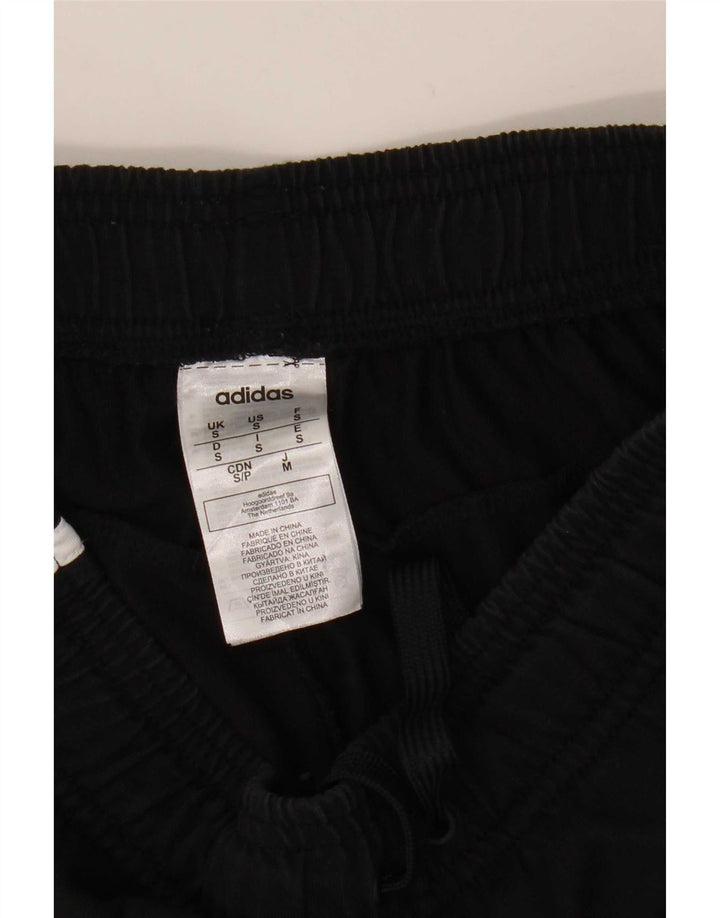 Pantaloni de trening Adidas pentru bărbați, bumbac negru mic