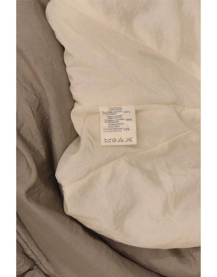 Palton supradimensionat pentru femei vintage UK 16, mare, gri din poliamidă