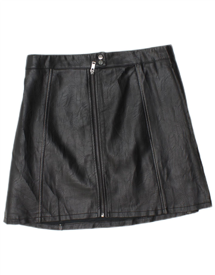 Fustă mini pentru femei Zara, mare W30, neagră