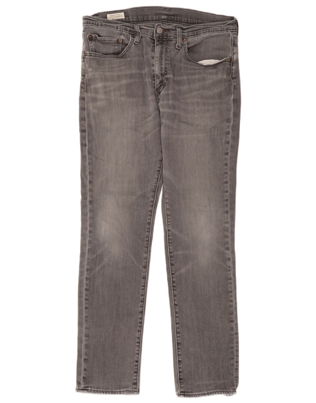 Blugi slim pentru bărbați Levi's W34 L32 bumbac gri