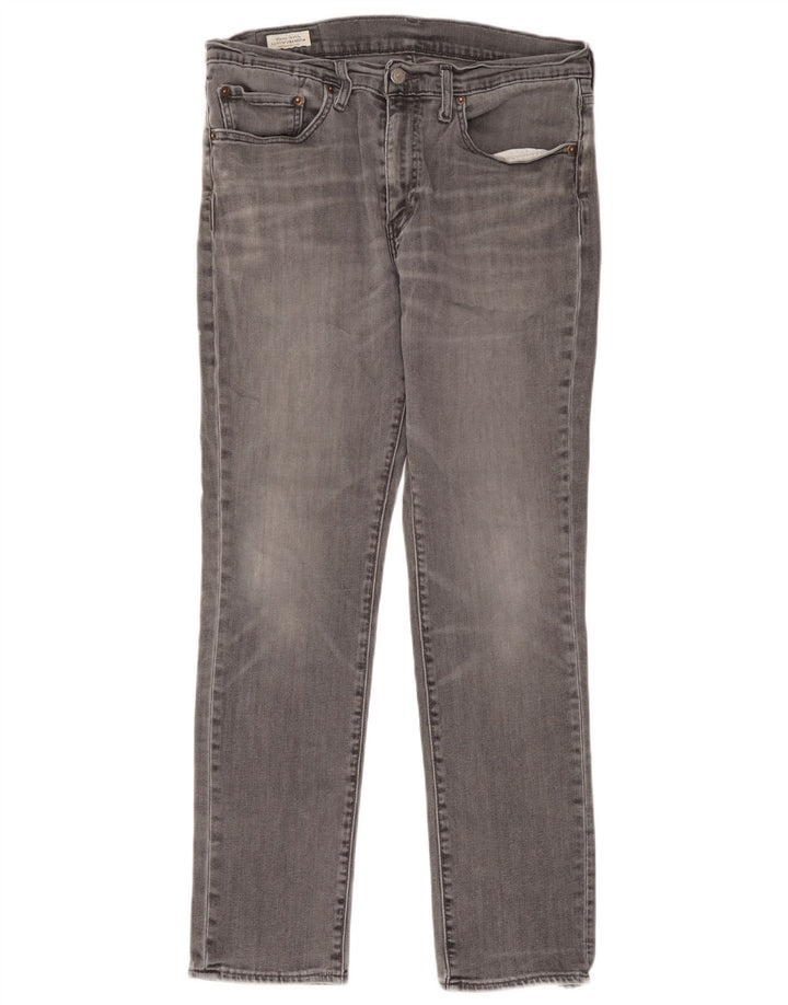 Blugi slim pentru bărbați Levi's W34 L32 bumbac gri