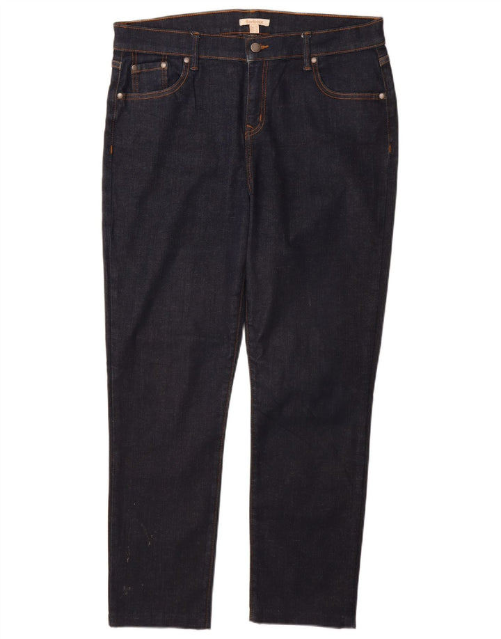 Blugi drepti pentru femei BARBOUR UK 18 XL W34 L28 Bumbac bleumarin