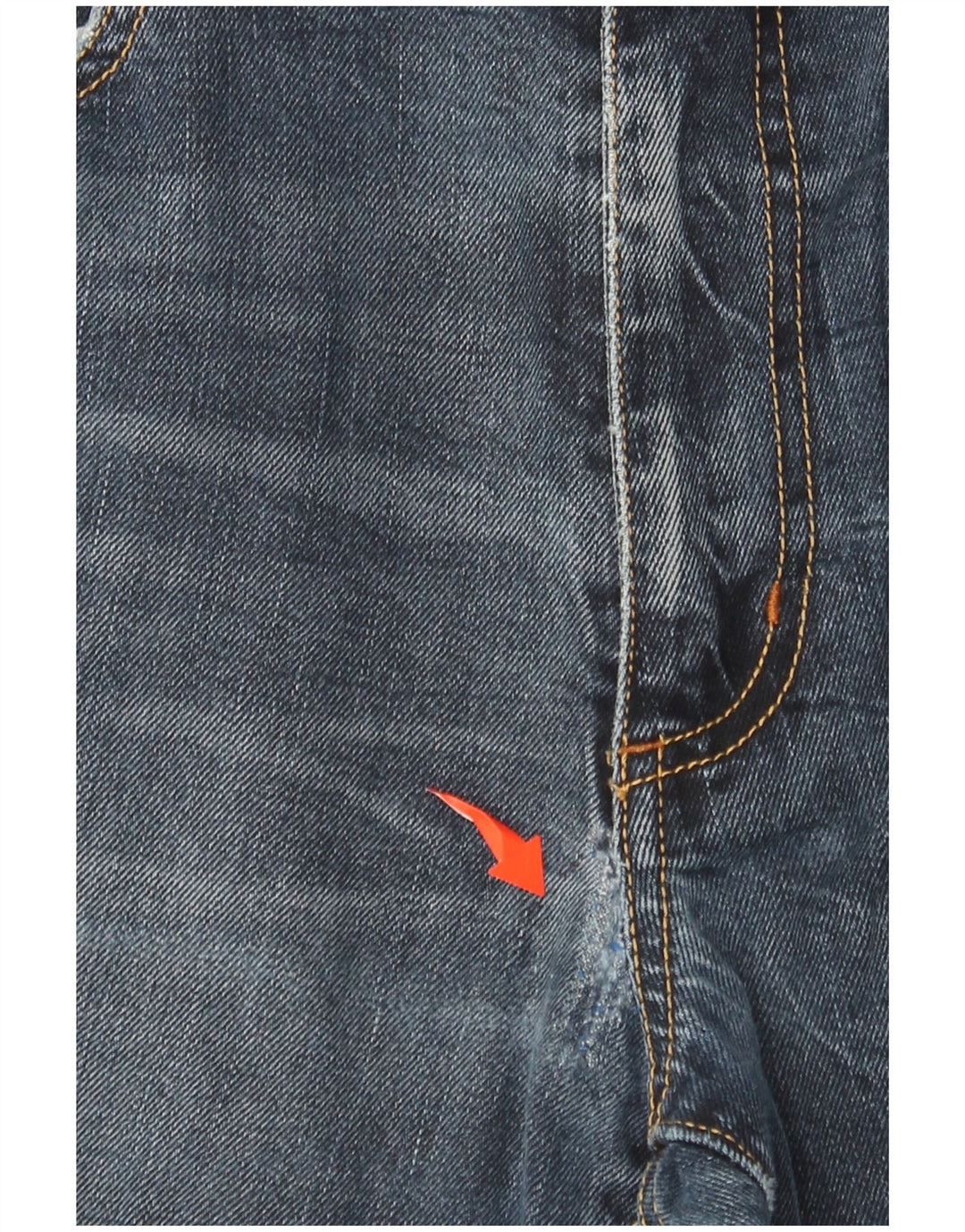 MARLBORO CLASSICS Blugi drepti pentru bărbați W33 L29 Bumbac bleumarin