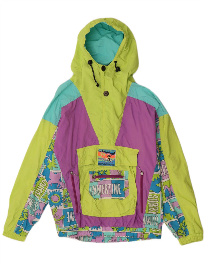 Sorry Jachetă Anorac Grafică pentru Femei IT 46 Large Multicolor Retro