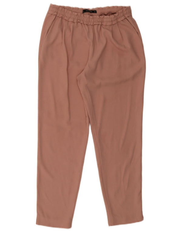 Pantaloni chino slim pentru femei Zara Mediu L28 L28 Roz