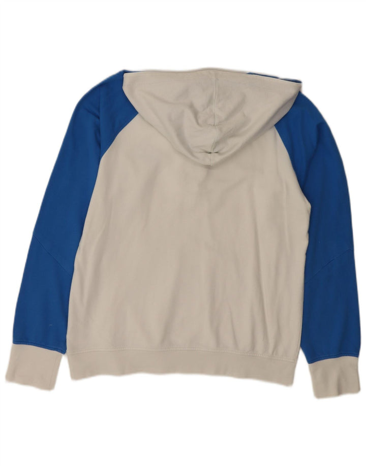 Pulover Adidas pentru bărbați, cu glugă, cu gât, mic, alb, bloc de culoare