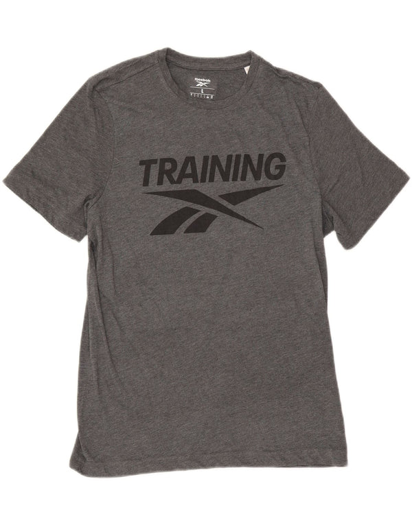 Tricou grafic Reebok pentru bărbați, cu croială obișnuită