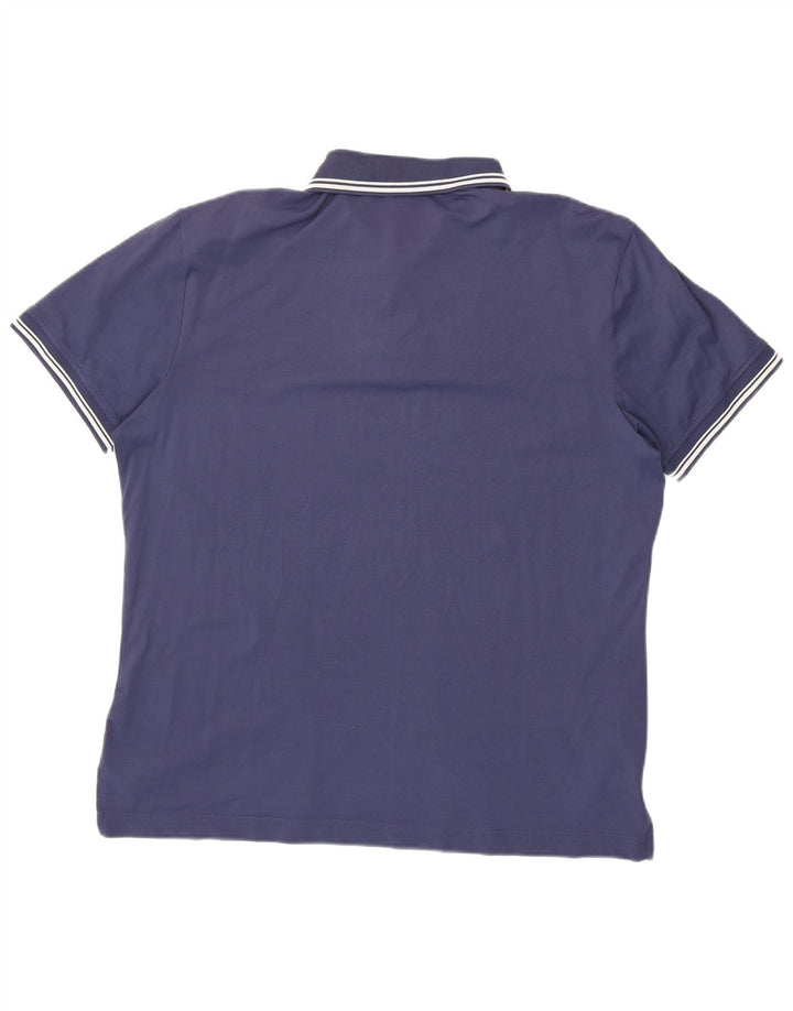 Tricou polo bărbătesc CONTE OF FLORENCE 3XL poliamidă bleumarin